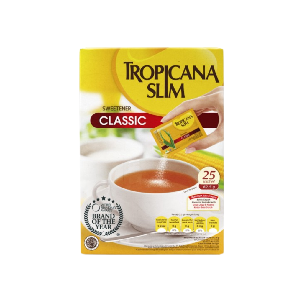 Tropicana Slim Sweetener Classic 25s