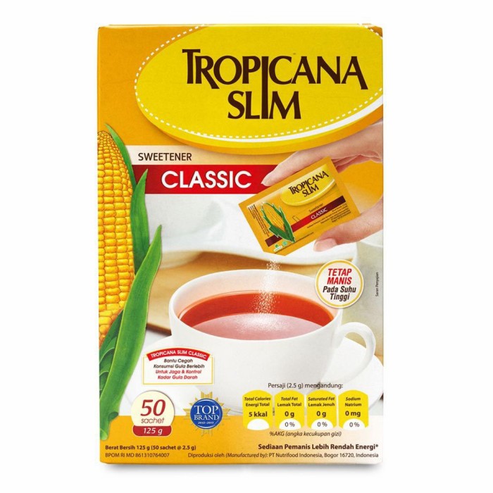 Tropicana Slim Sweetener Classic 50s