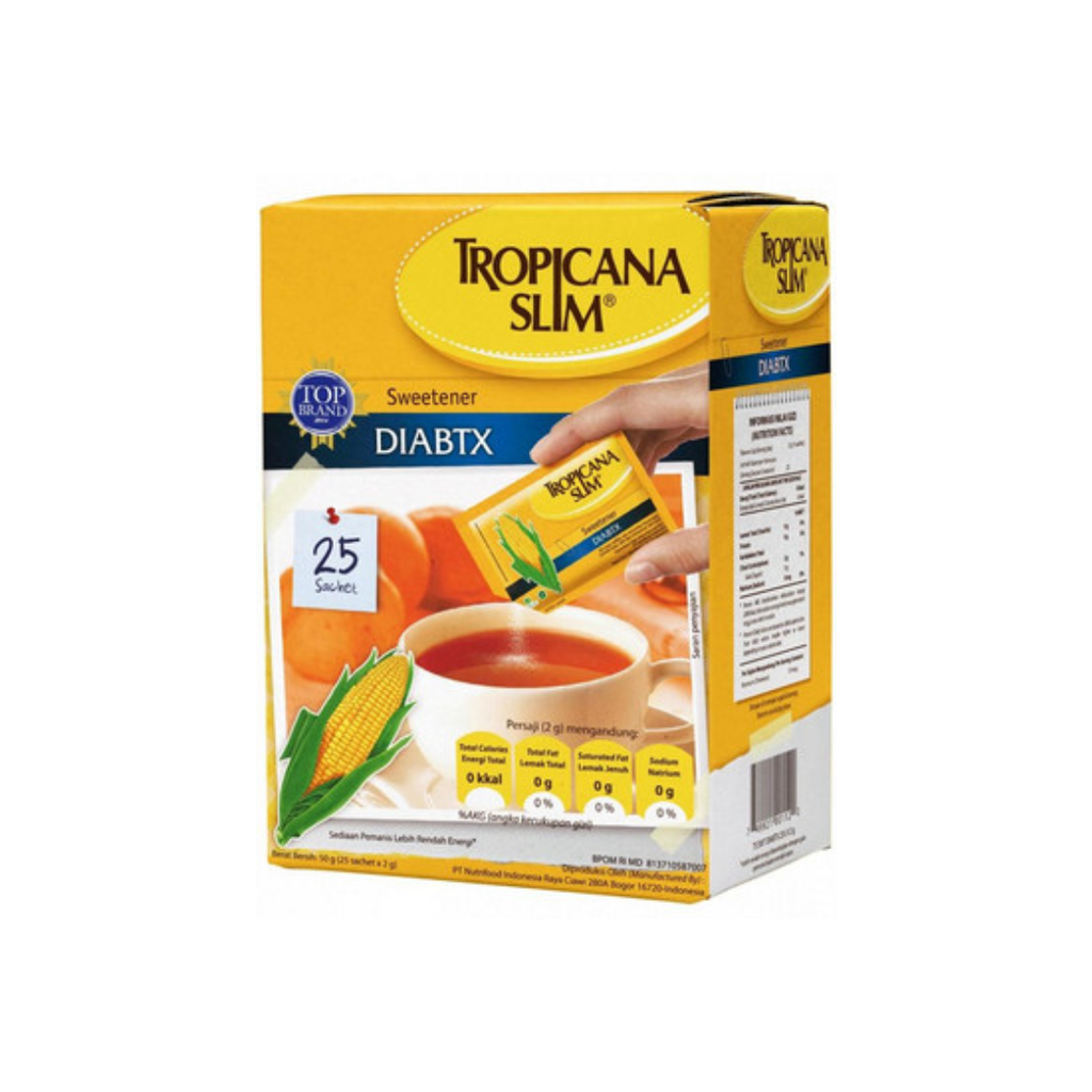 Tropicana Slim Sweetener Diabtx 25s 