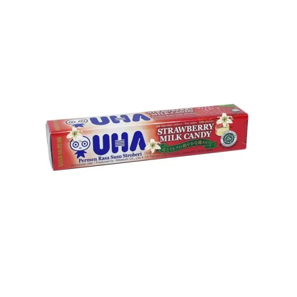 UHA Stick Strawberry Milk candy 37g
