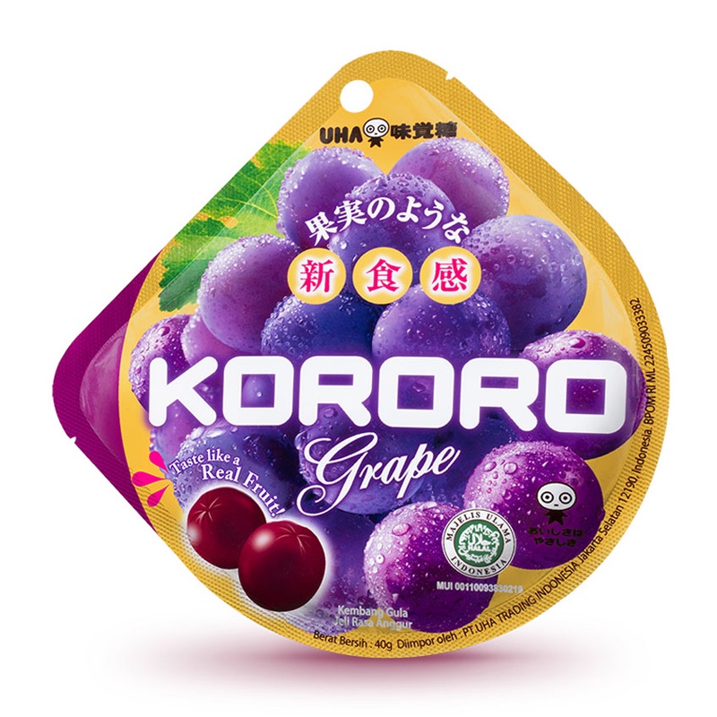 UHA kororo grape 40g 