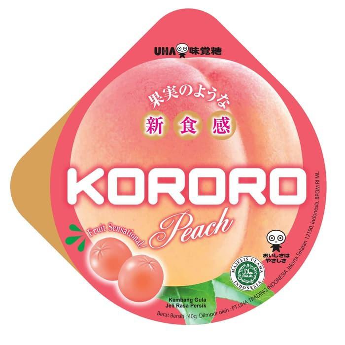 UHA kororo Peach 40g