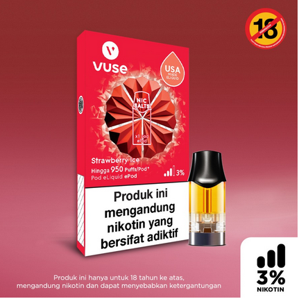 Vuse Pod 1s 3% Strawberry Ice