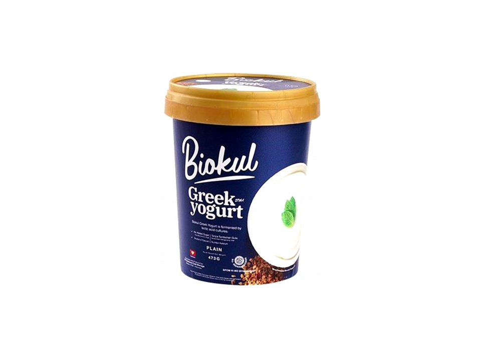Biokul Yogurt Greek Plain 473g