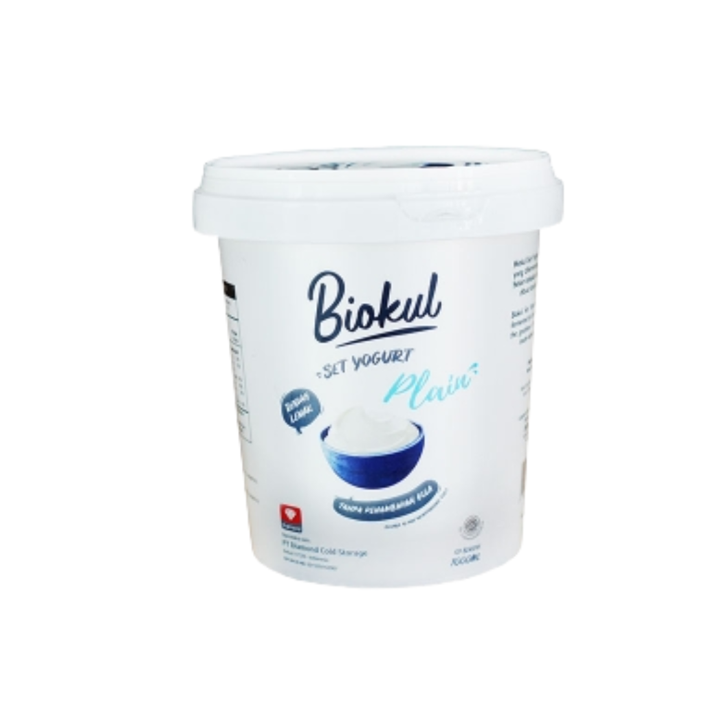 Biokul Yogurt Set Plain 1L