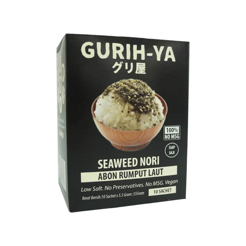 Gurih Ya Seaweed Original Box 55g