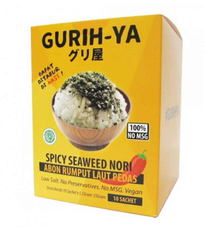 Gurih Ya Seaweed Spicy 55g