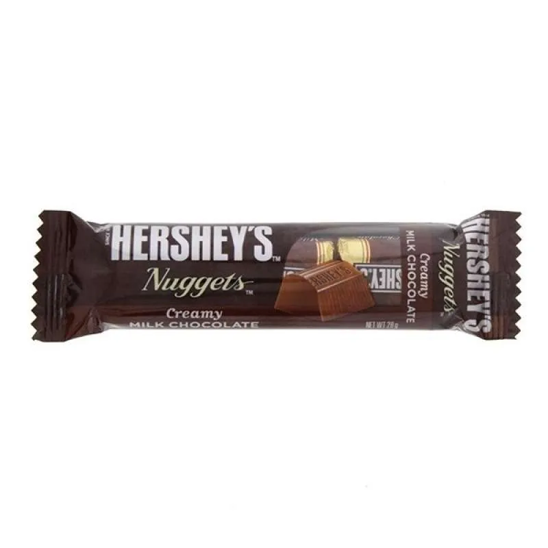 Hersheys Nuggets Creamy Milk Choco 28g