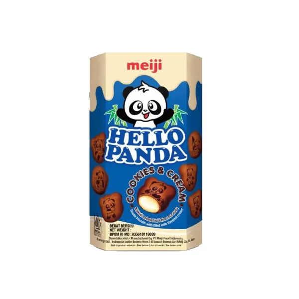 meiji Hello Panda cookies and cream 42g