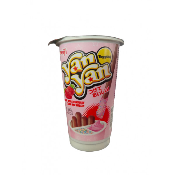 meiji yanyan topping Straw 30g