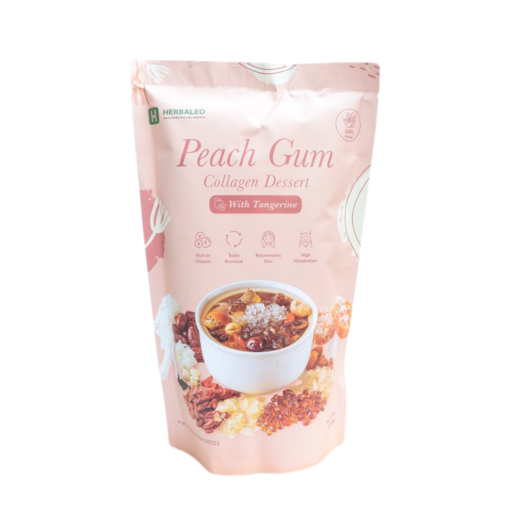 Herbaleo Peach Gum Collagen Dessert Tangerine 165g