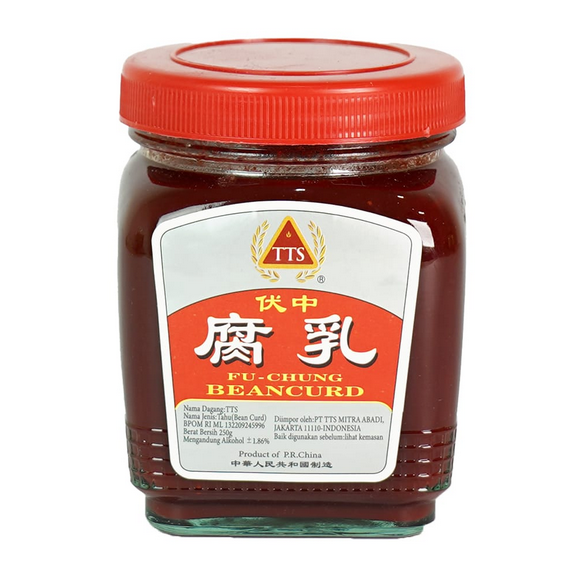 TTS Fu Chung Beancurd Tahu Merah 250g
