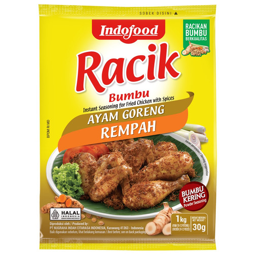 Indofood Racik Bumbu Ayam Goreng Rempah 30G
