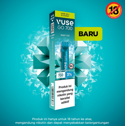Vuse Go 700 Mint Ice 3%