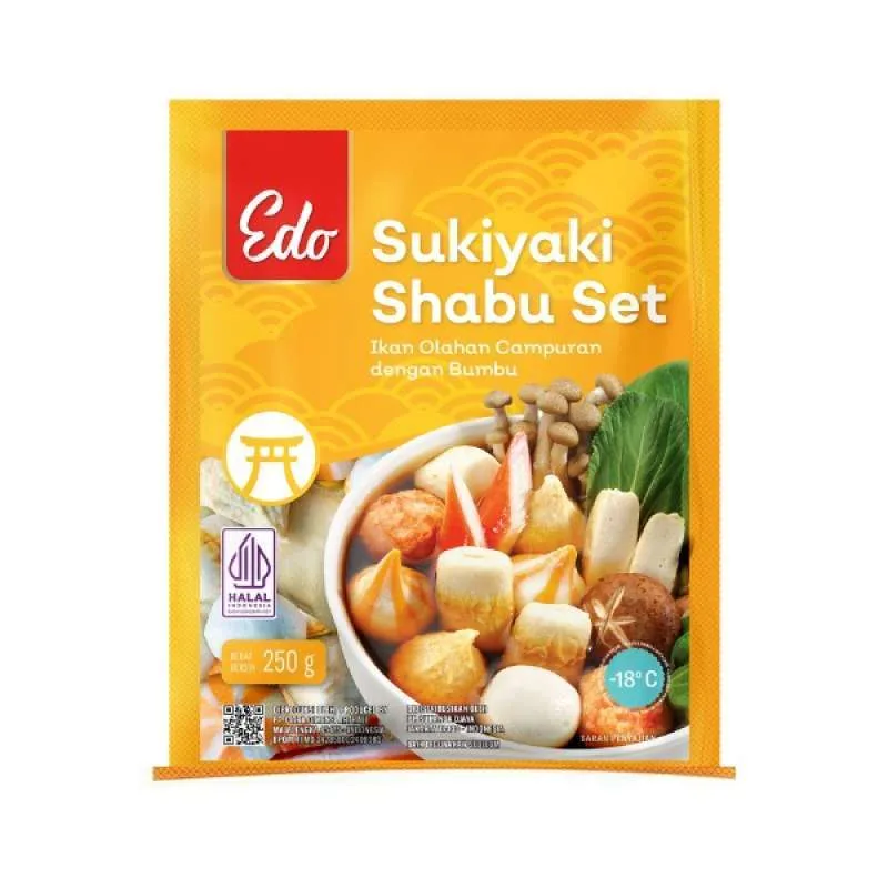 Edo Sukiyaki Shabu Set 250gr