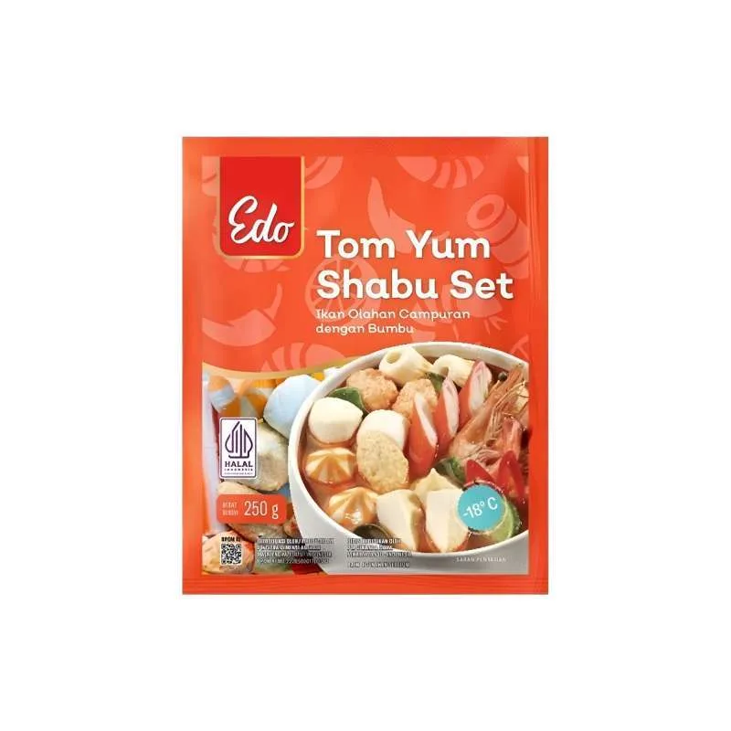 Edo Tom Yum Shabu Set 250gr