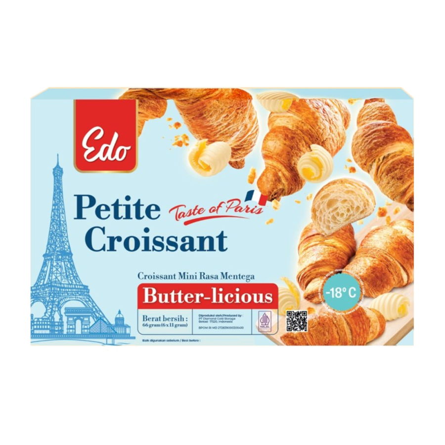 Edo Petite Croissant Butter licious 66gr