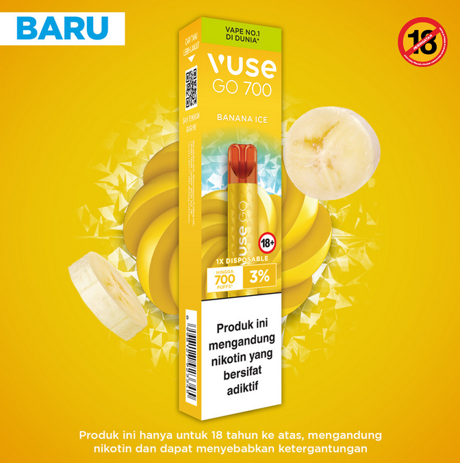 Vuse Go 700 Banana Ice 3%