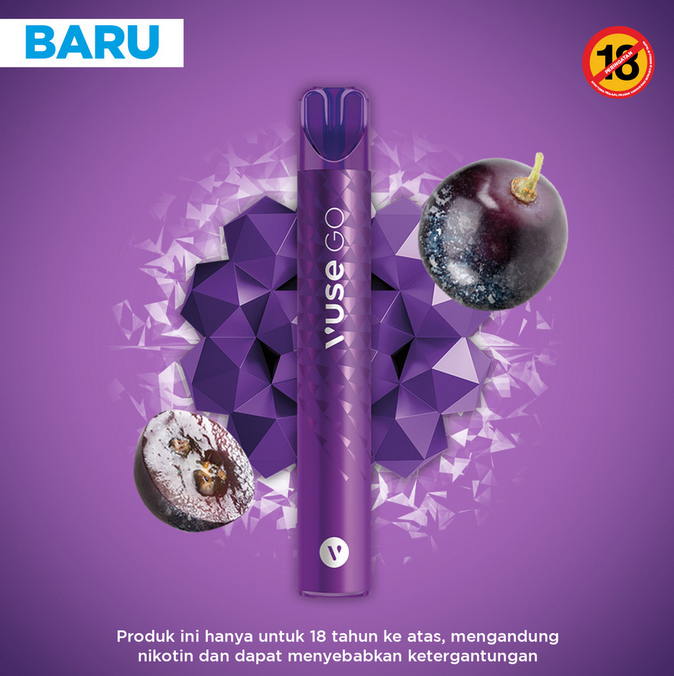 Vuse Go 700 Grape Ice 3%