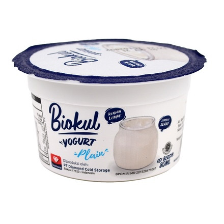 Biokul Yogurt Plain Cup 80ml