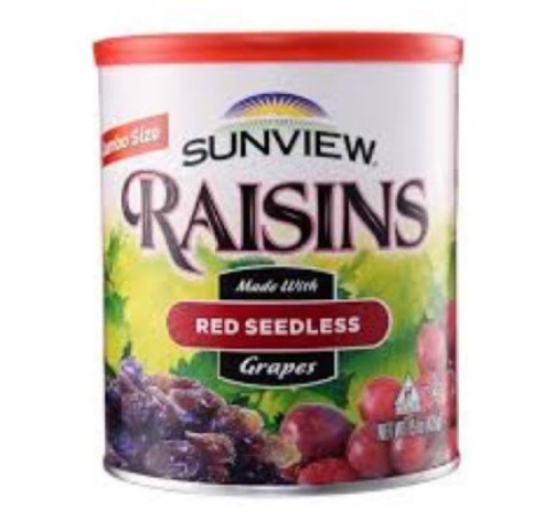 Sunview Raisins Red Seedless 425g