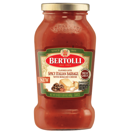 Bertolli Italian Sausage Garlic Romano 680g