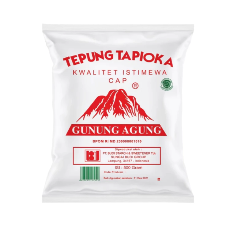 Tepung Tapioka Cap Gunung Agung Merah 500g