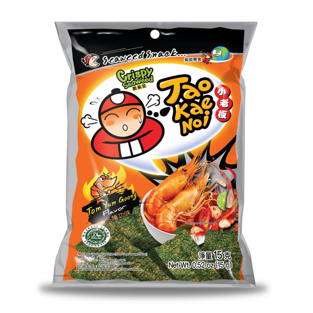 TKN Cripsy Seaweed TomYum Goong 15g