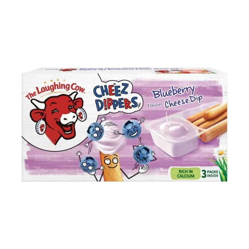 LGH Cow Cheez Dippers Blueberry 105g
