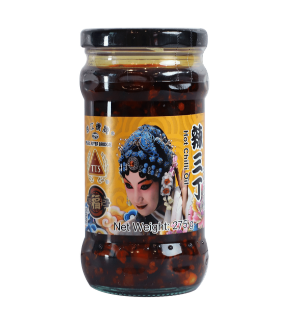 PRB Pearl River Bridge Hot Chilli Oil 275g
