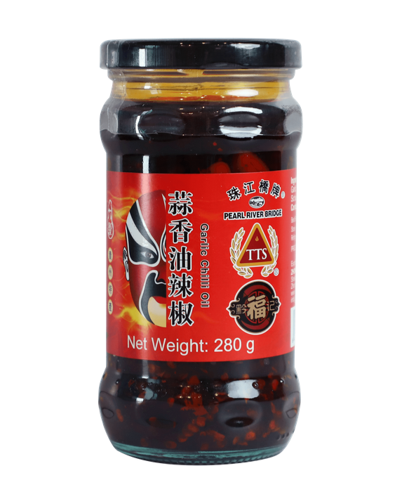 PRB Pearl River Bridge Garlic Chilli Oil 280g