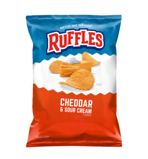 Ruffles Cheddar Sour Cream 184.2g