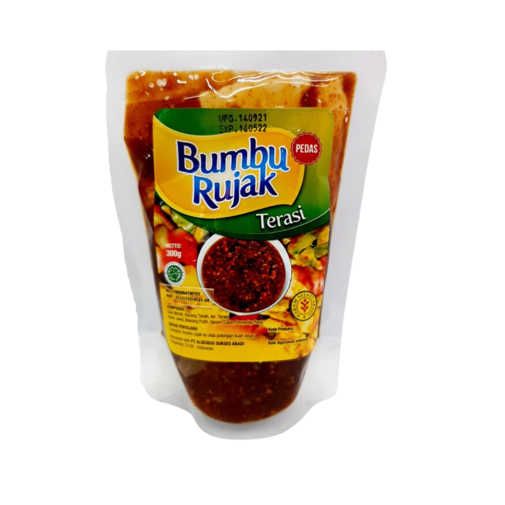 Bumbu Rujak Terasi Pedas 300g