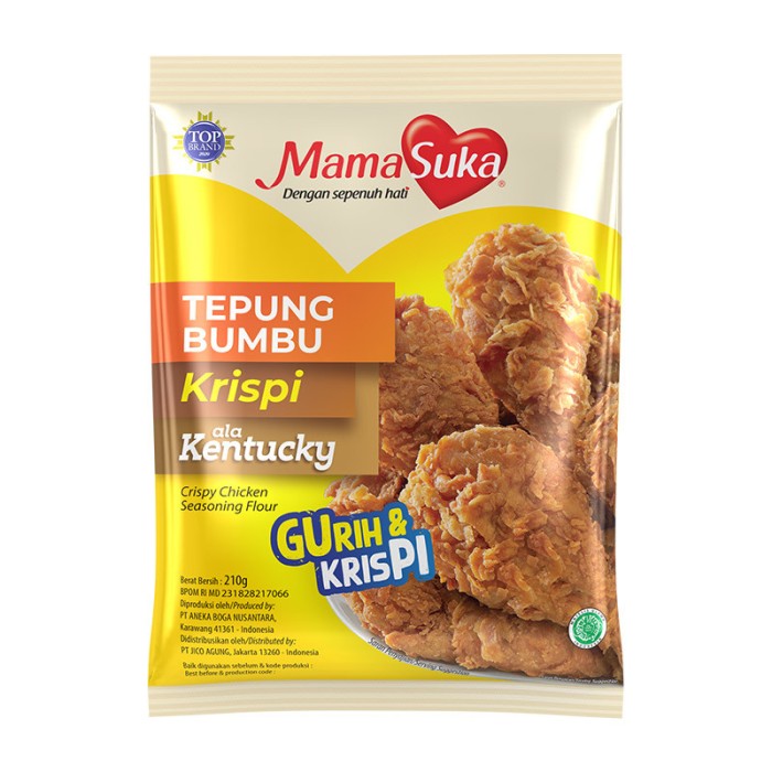 Mamasuka Tepung Krispi Kentucky 210g
