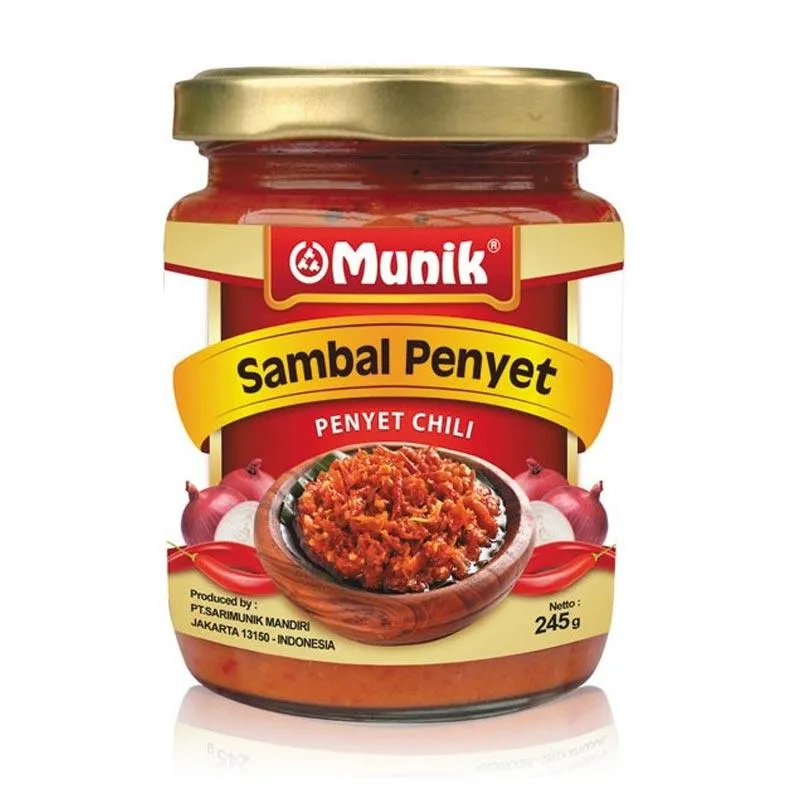Munik Sambal Penyet Botol 245g
