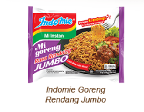 Indomie Goreng Rendang Jumbo 120g