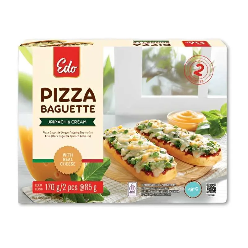 Edo Pizza Baguette Spinach Cream 170g