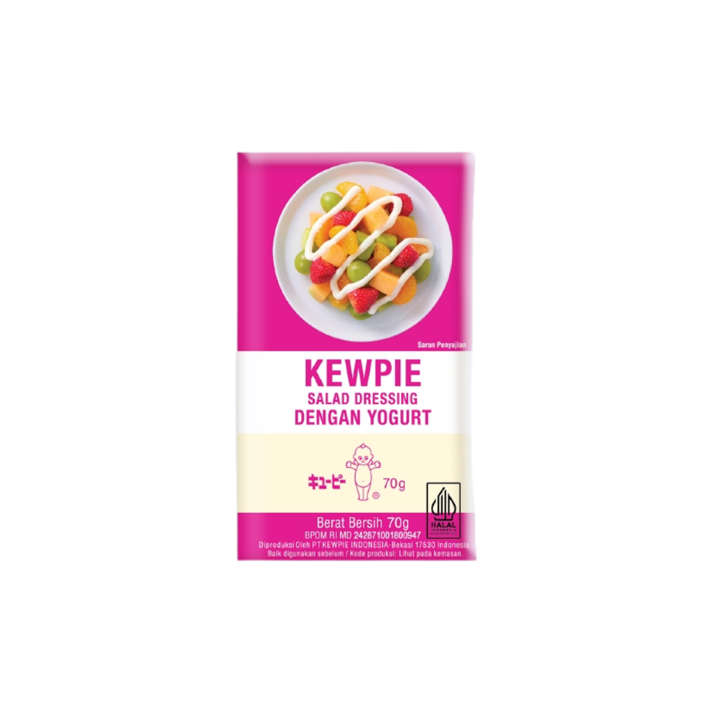 Kewpie Sachet Salad Dressing Yogurt 70g