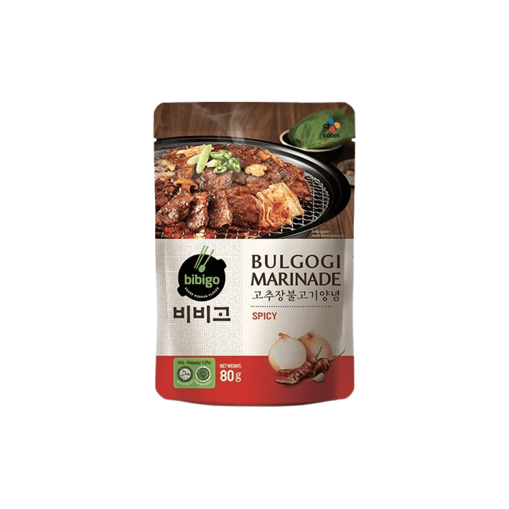 Bibigo Bulgogi Marinade Sauce Spicy 80g