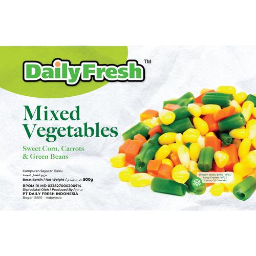 Daily Fresh Mixed Vegetable 500g