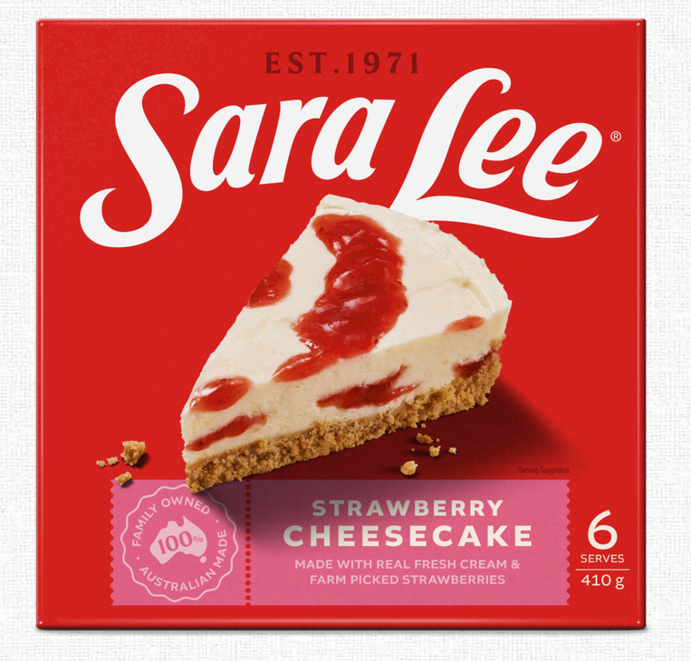 Sara Lee Strawberry Coulis Cheesecake 410g