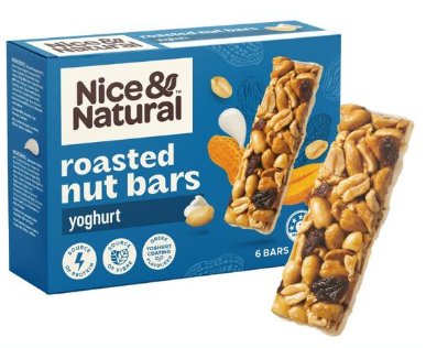 GF Roasted Nut Bars Yoghurt 192g