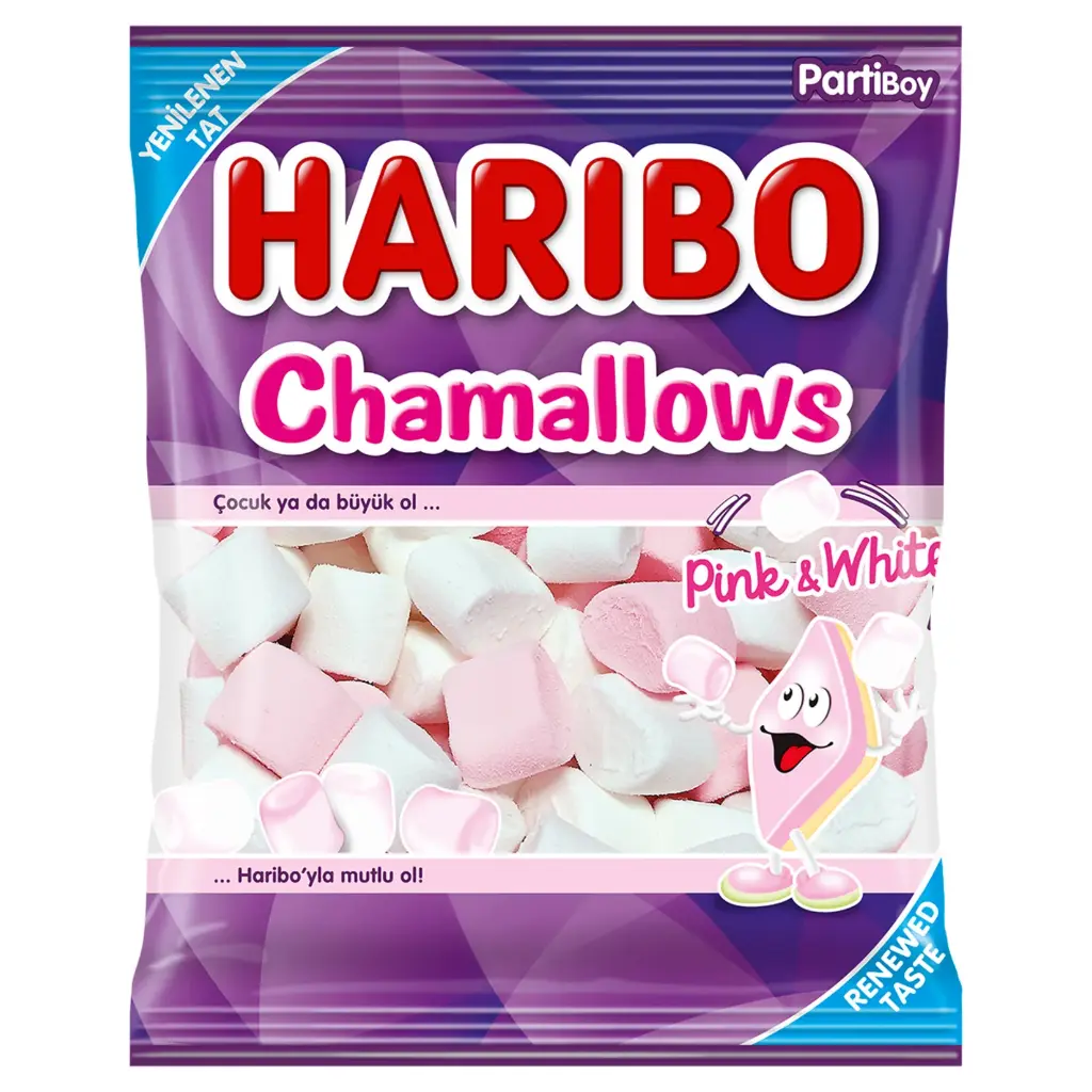 Haribo Chamallows Pink White 150g