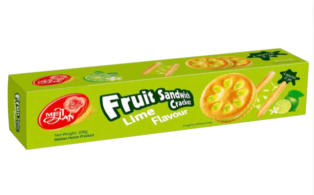 Meidan Fruit Sandwich Lime 108g