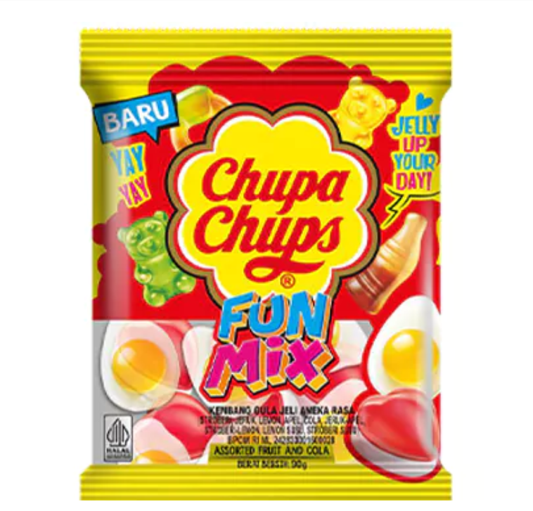Chupa Chups Fun Mix Jelly 90g