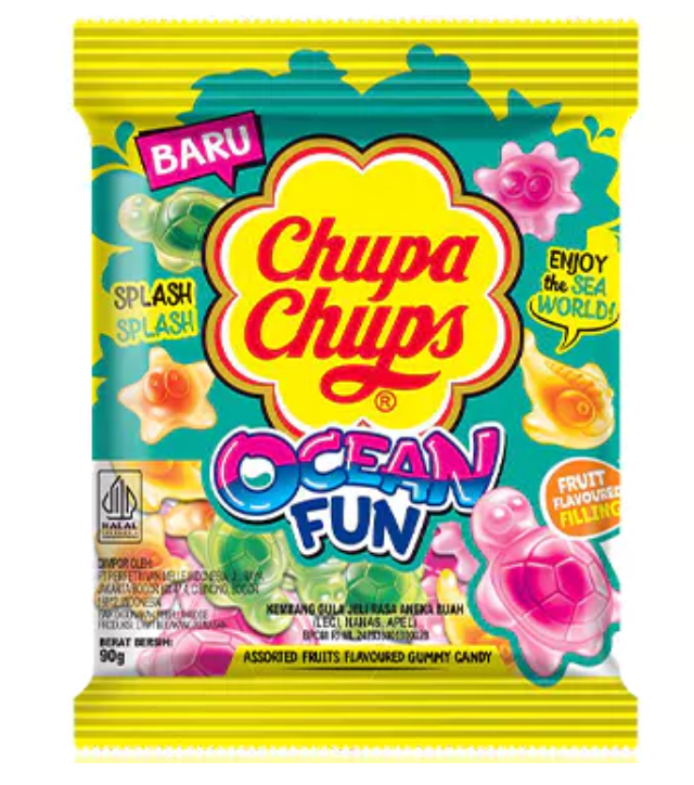 Chupa Chups Ocean Fun 90g