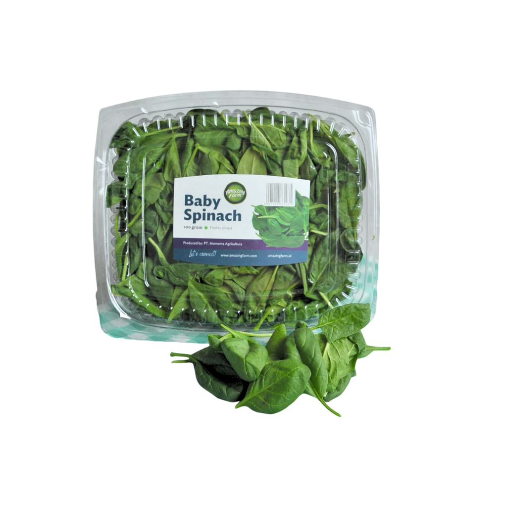 Amazing Farm Baby Spinach 100g