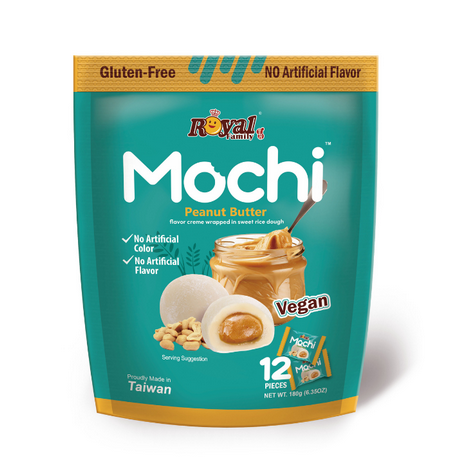 Royal Family Mochi Peanut Butter 12s 180g
