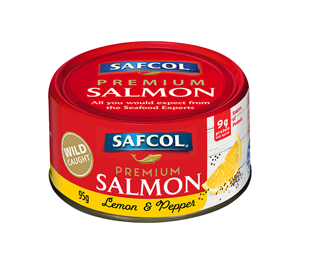 Safcol Salmon Lemon Pepper 95g