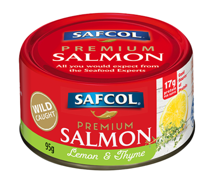 Safcol Salmon Lemon Thyme 95g